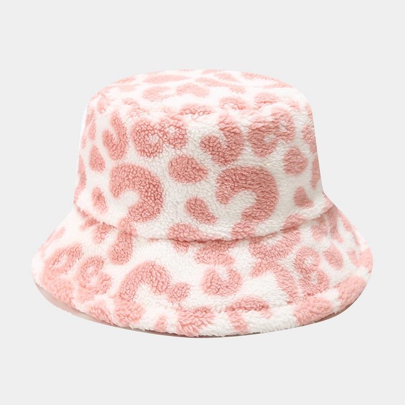 BK00078 Light Color Leopard-print Bucket Hat
