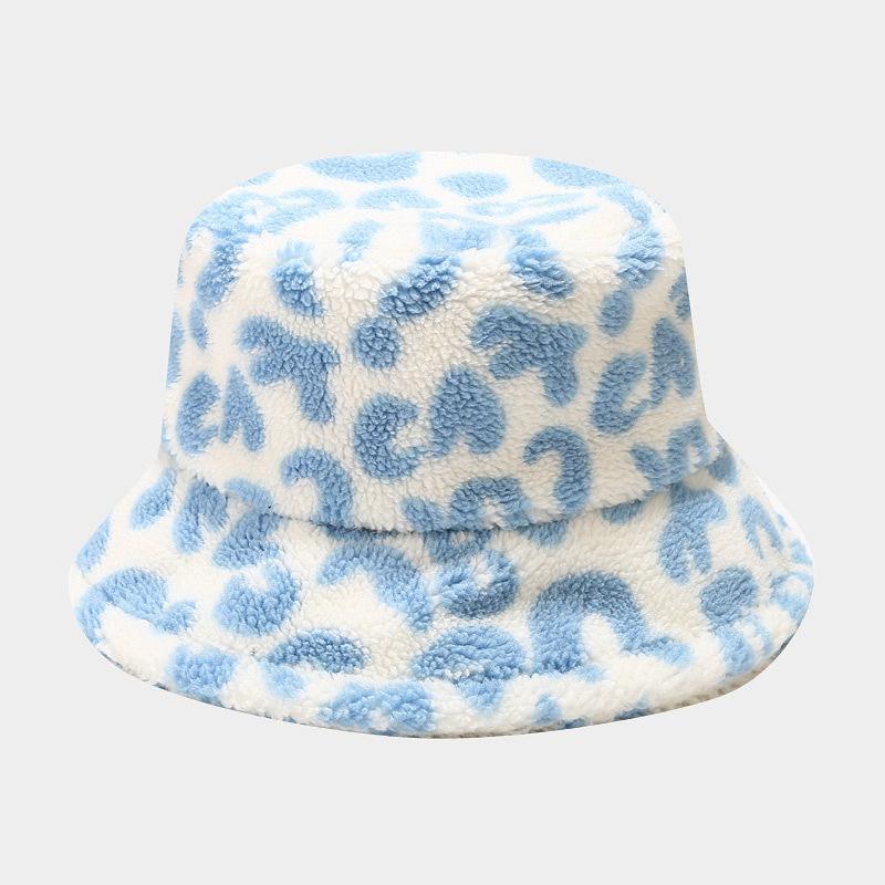BK00078 Light Color Leopard-print Bucket Hat