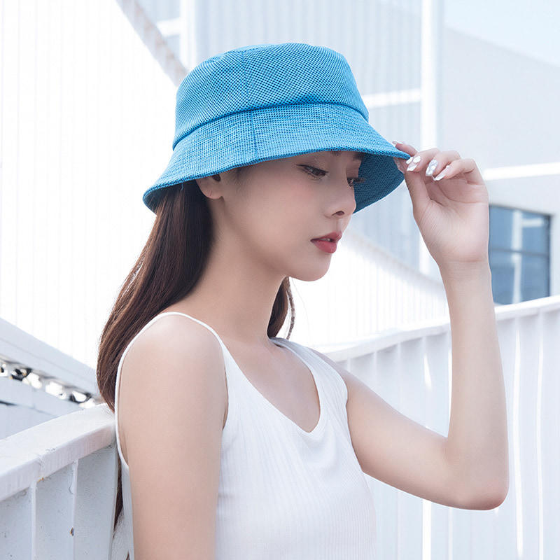 BK00006 UV Protection Large Eaves Outdoor Lady Adult Bucket Hat