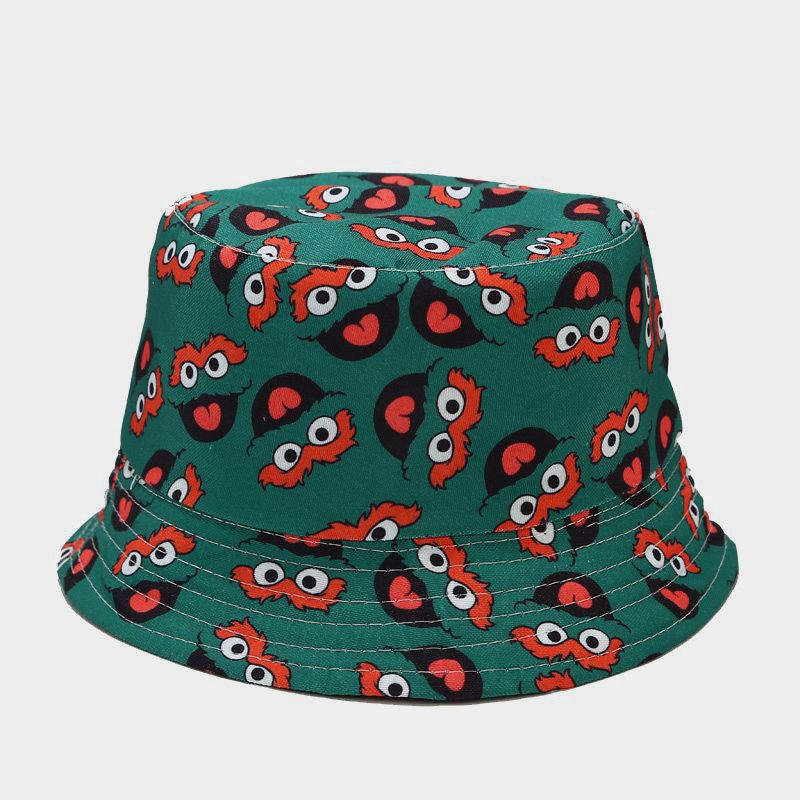 BK00075 Cartoon Pattern Street Style Bucket Hat