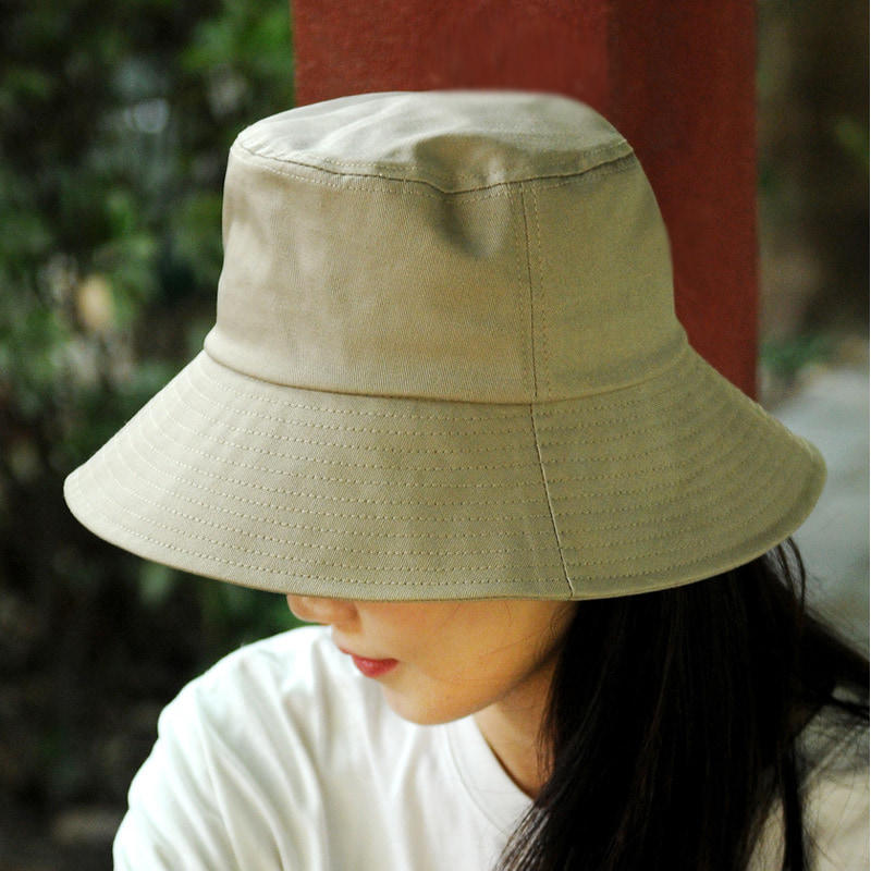 BK00029 Breathable Sunscreen Cotton Bucket Hats