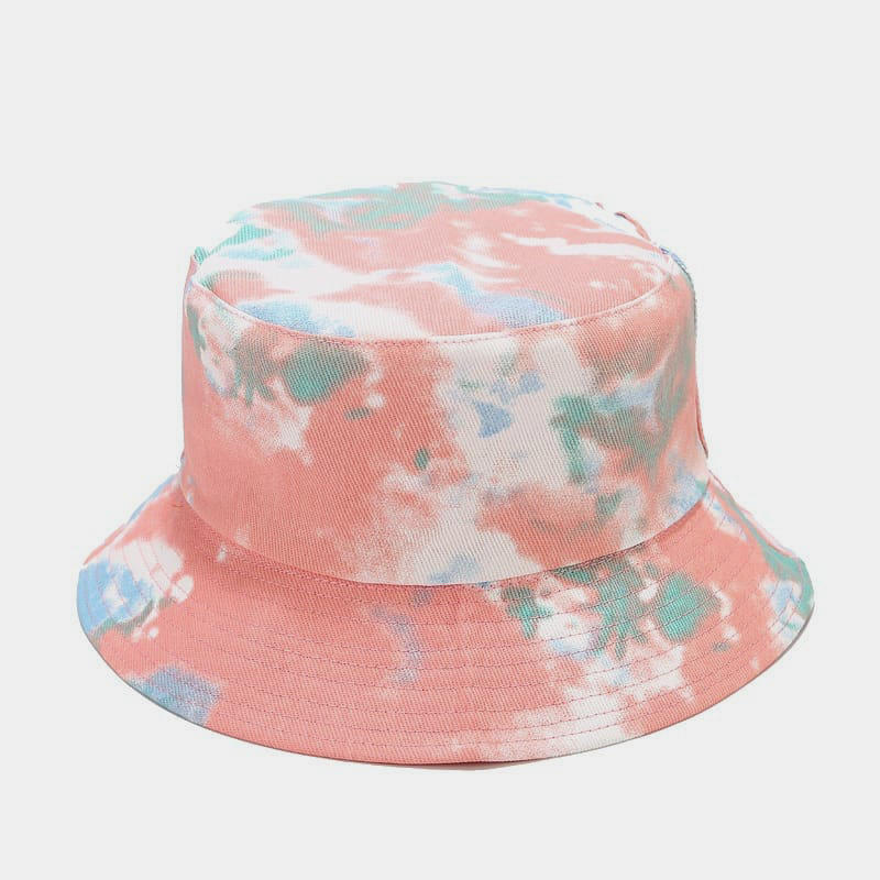 BK00068 Tie-dye Double-sided Bucket Hats For Men And Women