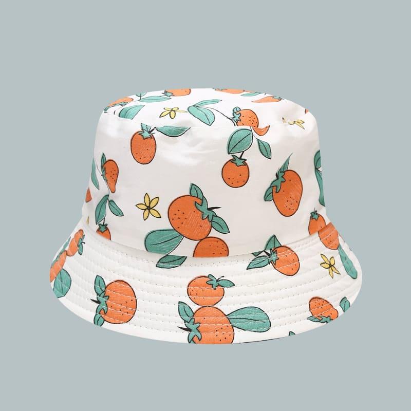 BK00070 Cute Cartoon Pattern Outdoor Baby Bucket Hat