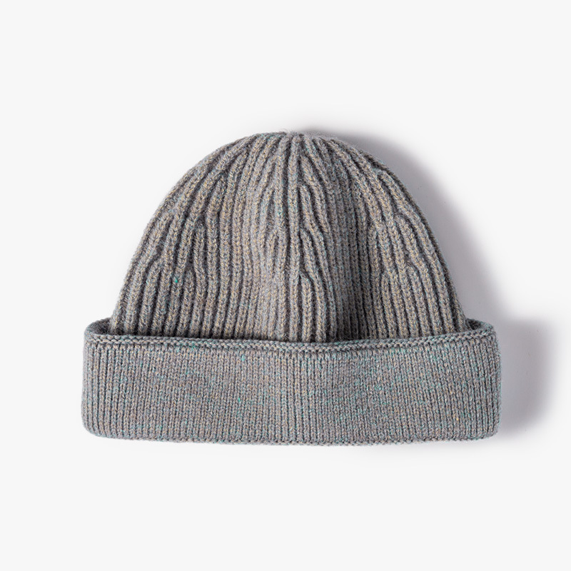 H00013 Multi-color Adult Wool Knitted Hat In Autumn Winter
