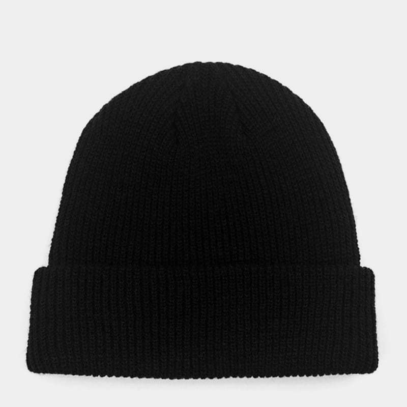 H00005 Thin Pit Strip Solid Color Outdoor Knitted Hat