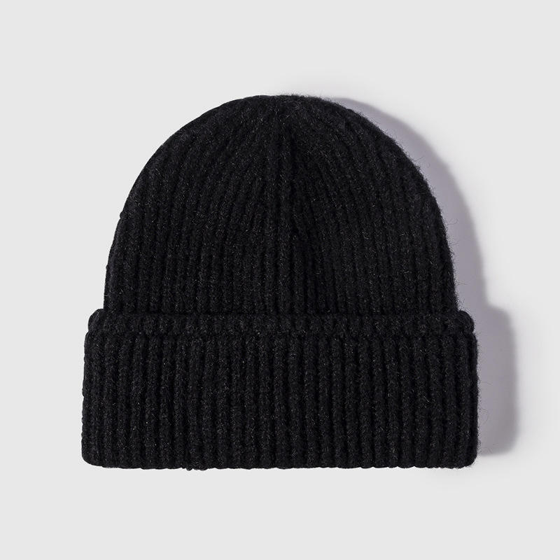 H00016 Single Color Cycling Knitted Cold Hat