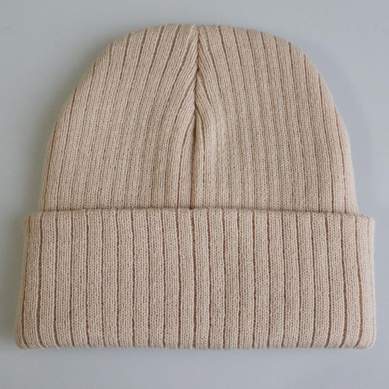 H00039 Thick Stripe Adult Knitted Hat