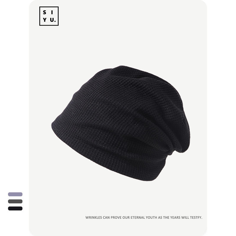 H00049 Mesh Fall And Winter Knitted Hat