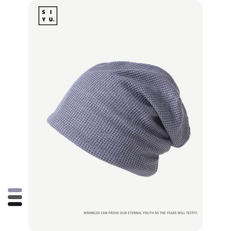 H00049 Mesh Fall And Winter Knitted Hat