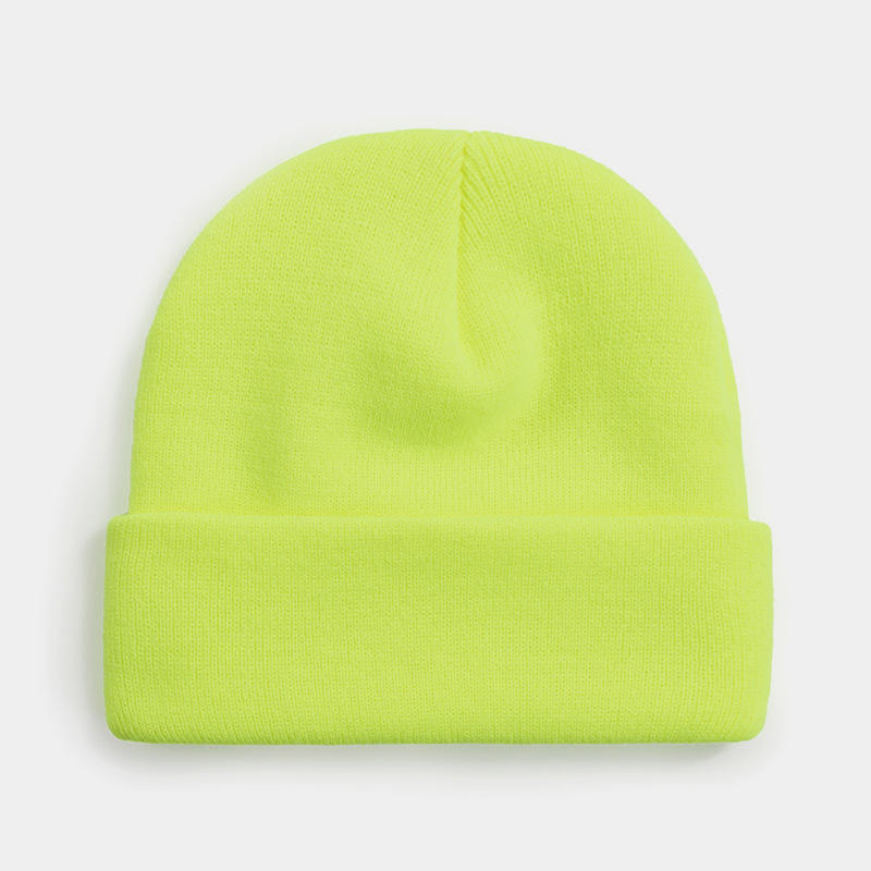 H00074 Basic Fit Multi-color Knitted Hat