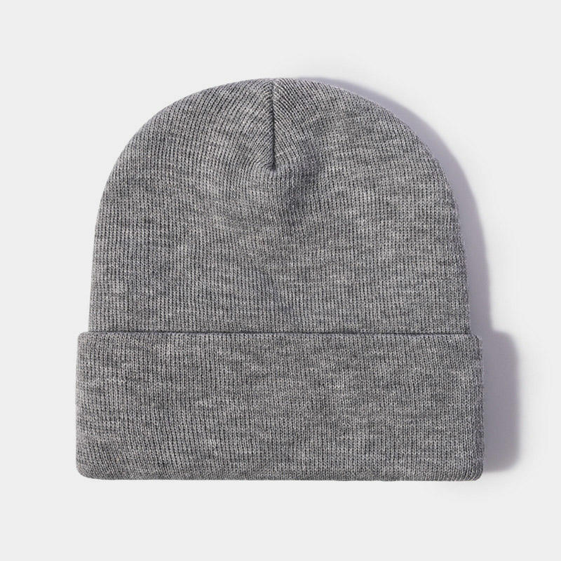 H00074 Basic Fit Multi-color Knitted Hat