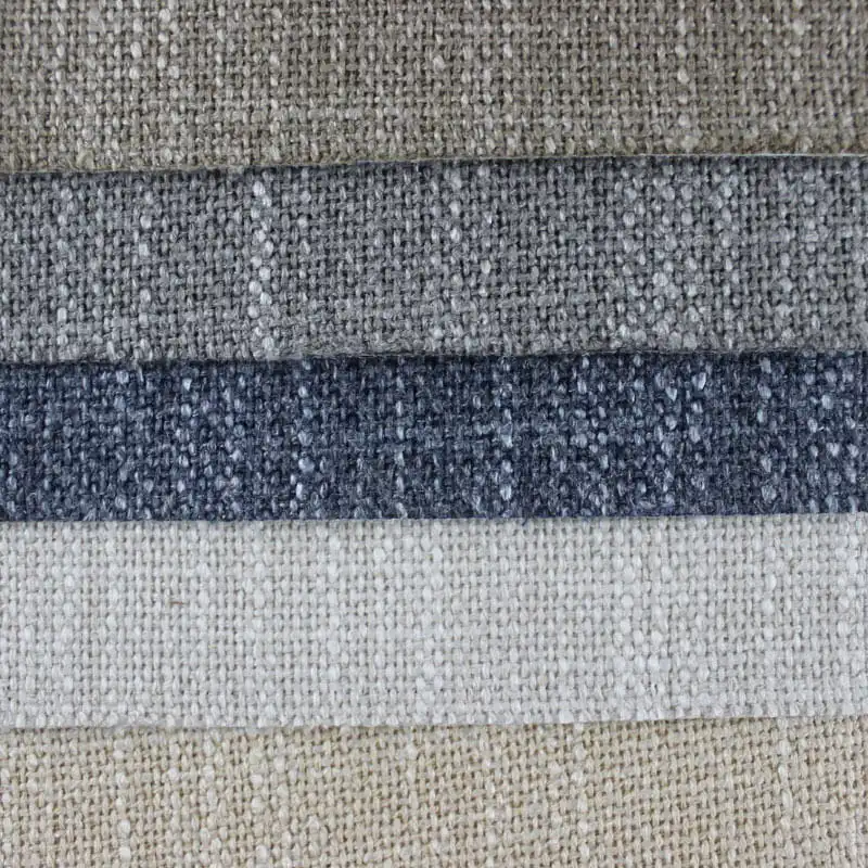 SM-A0013 Pure Linen Flat Imitation Linen Sofa Fabric