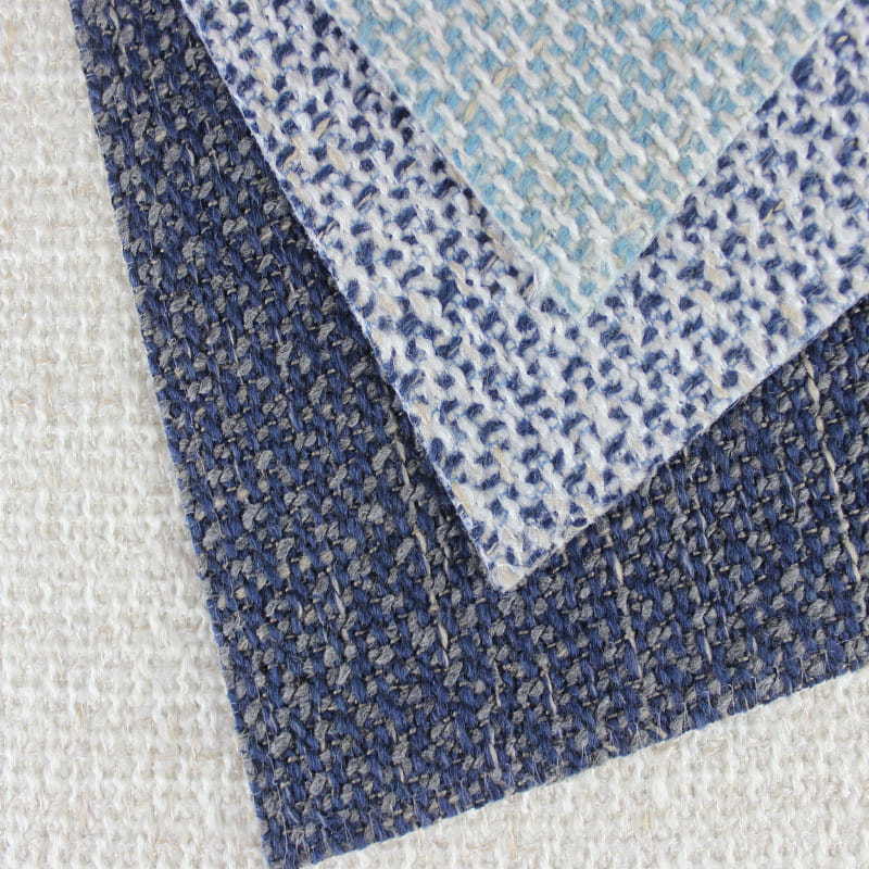 SM-A0031 Double Color Woven Polyester Imitation Linen Sofa Fabric