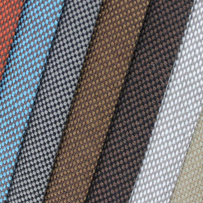 SM-A0010 High-grade Simple Small Checked Linen Sofa Fabric