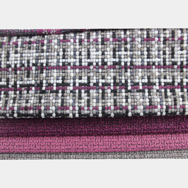 SM-A0021 Mosaic Multicolored Imitation Linen Sofa Fabric