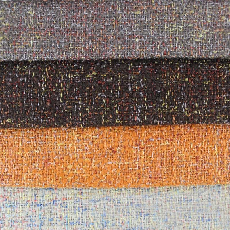 SM-A0024 Bamboo Stripe Multicolor Blended Linen Sofa Fabric