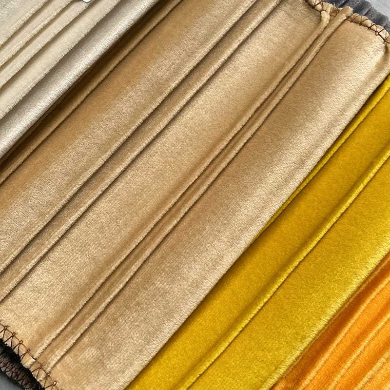 SM-B0013 Plain Creased Thick Dutch Velvet Sofa Fabric
