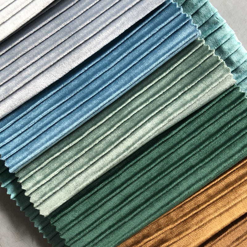 SM-B0019 Three-dimensional Stripe Embossed Dutch Velvet Sofa Fabric