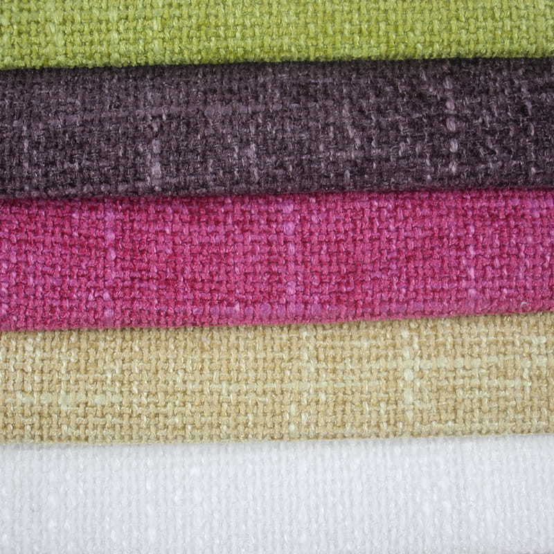 SM-A0008 Chenille Jacquard Coarse Linen Sofa Fabric