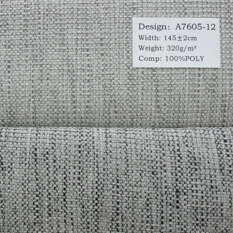 SM-A0029 Bamboo Jacquard Chenille Imitation Linen Sofa Fabric