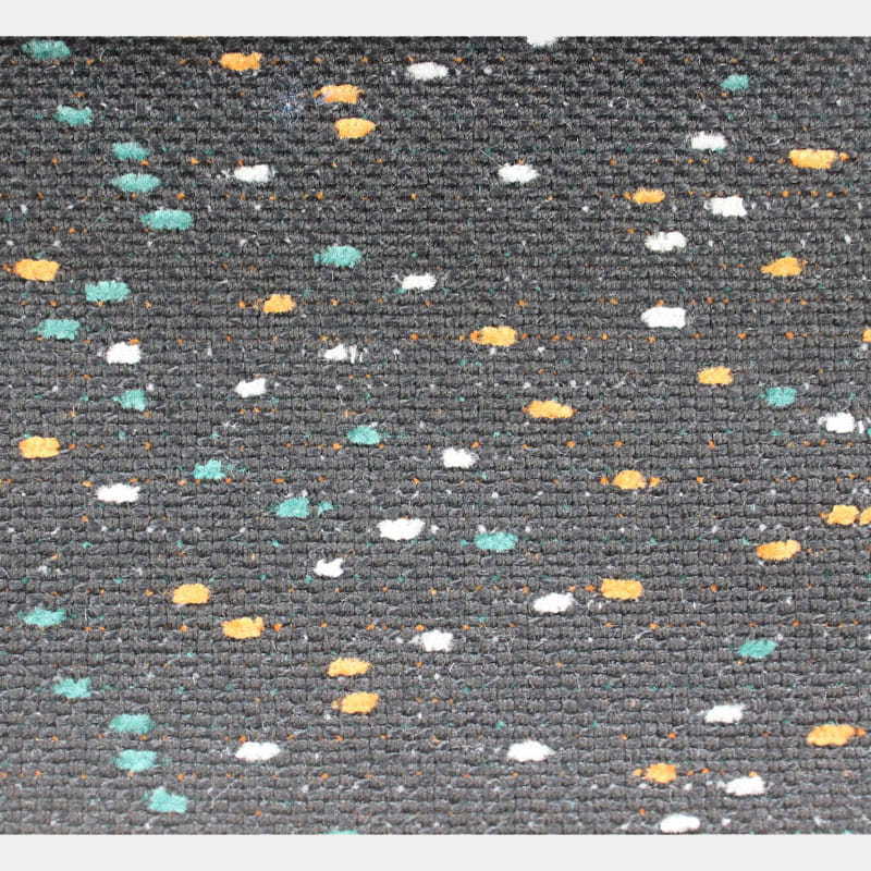 SM-A0027 Colorful Star Dots Jacquard Pattern Imitation Linen Sofa Fabric