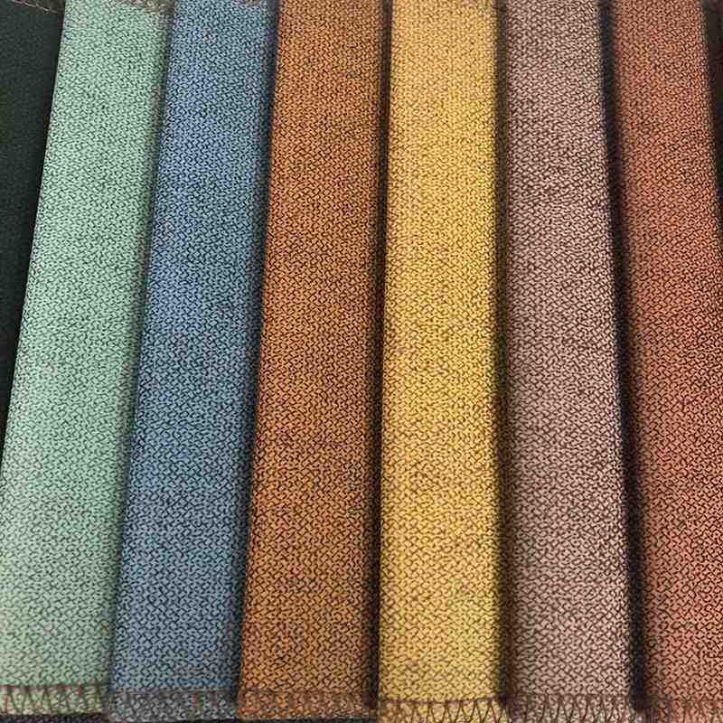 SM-B0025 Small Grid Anti-fouling And Waterproof Technology Cloth Sofa Fabric