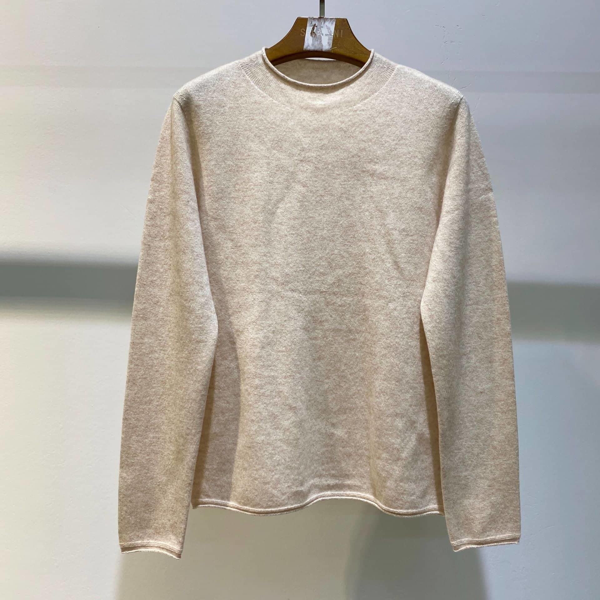 SM-K0031 Autumn And Winter Seamless Wool Knitted Jumper Bottom Shirt